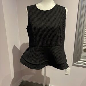 ♡Halogen peplum shirt, size l, petite